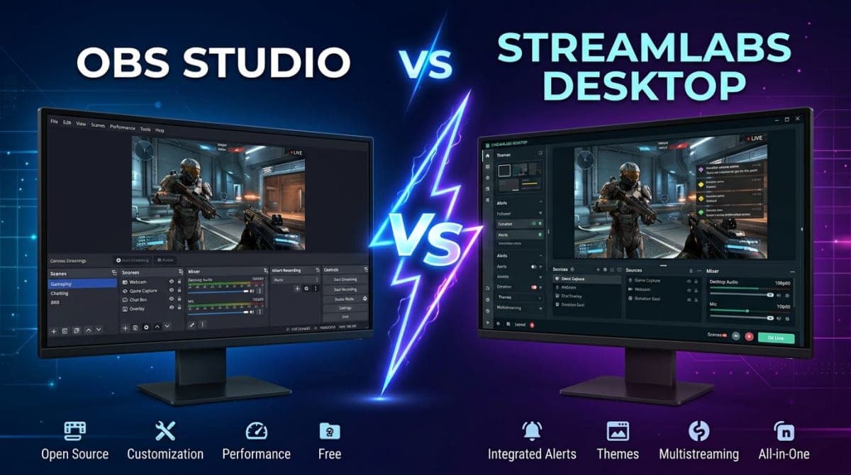 OBS vs Streamlabs 2026: Was ist besser?