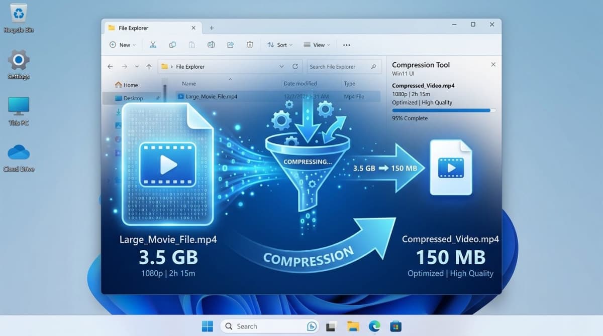 Reduce Video File Size on Windows (2026)