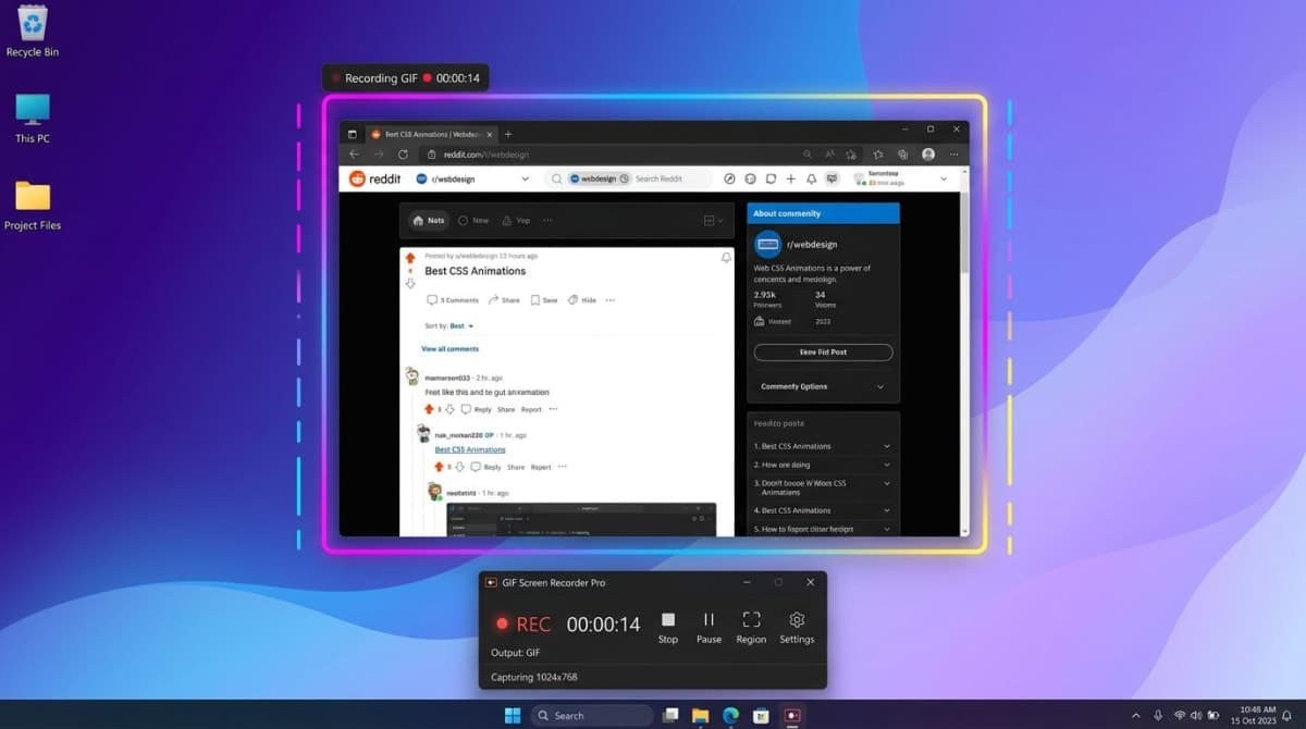 GIF Screen Capture on Windows — 5 Free Tools (2026)