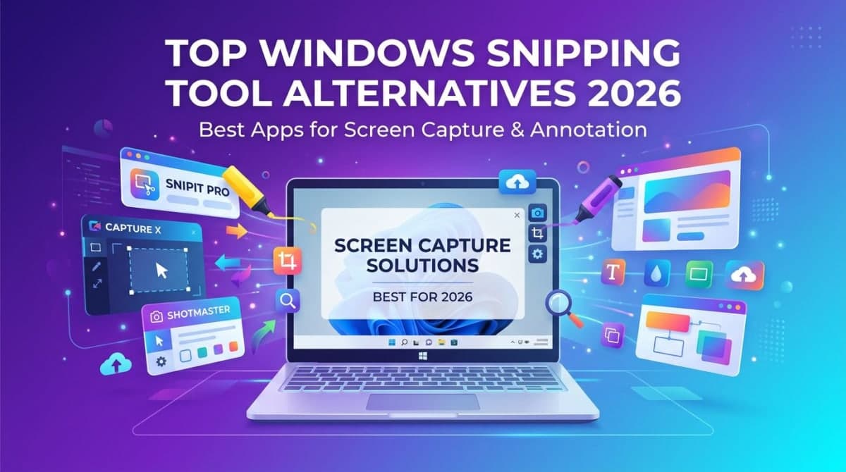Best Snipping Tool Alternatives for Windows (2026)