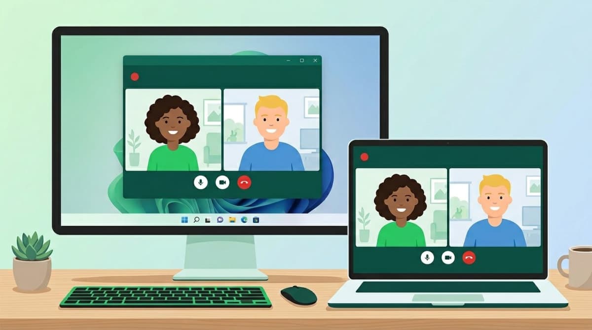 WhatsApp-Videoanruf unter Windows aufnehmen (2026)
