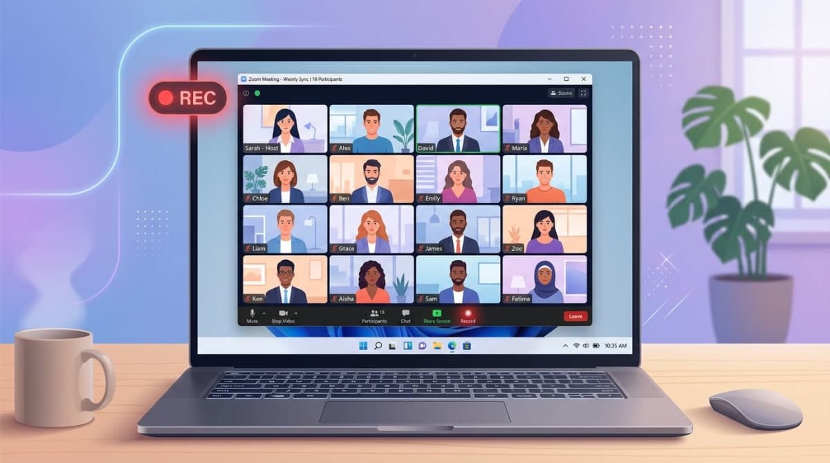 How to Record a Zoom Meeting on Windows (2026)