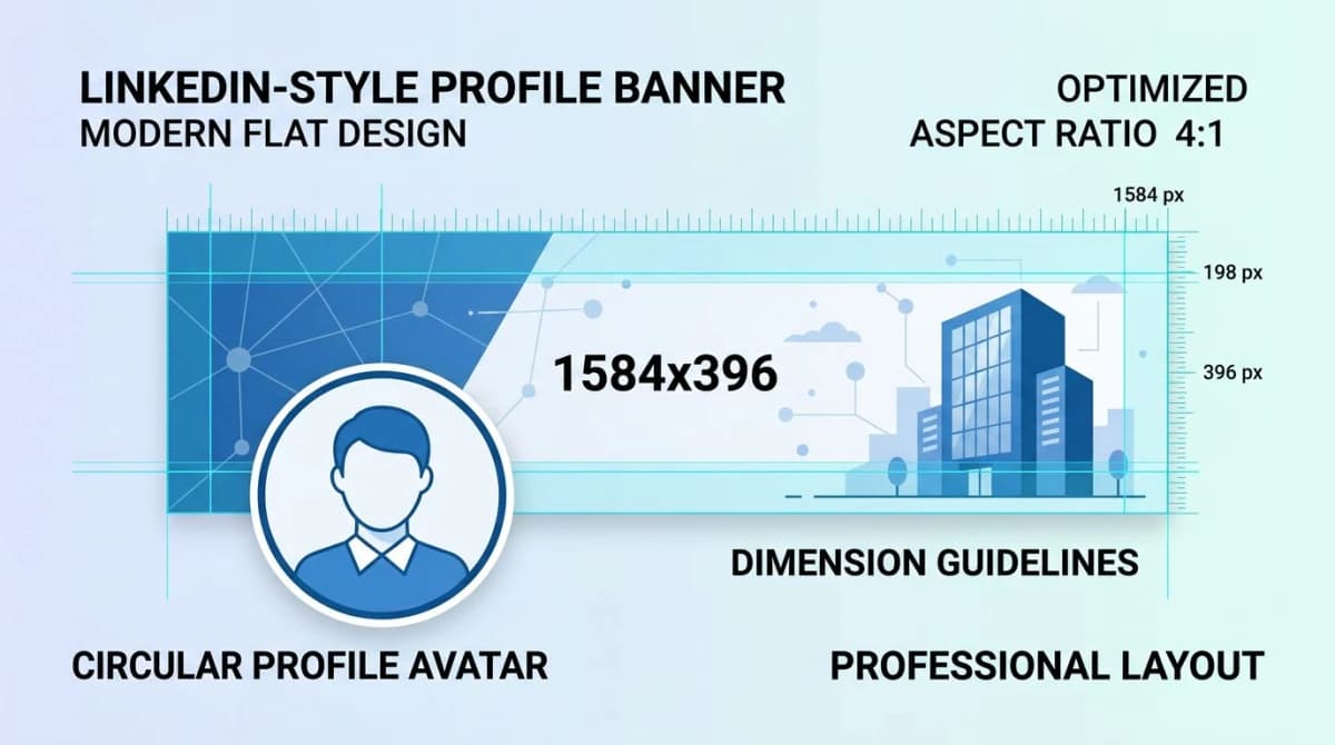 LinkedIn Banner Size 2026: Profile + Company