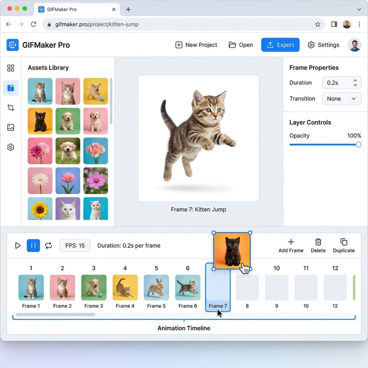 GIF-Maker — Kostenloses Online-GIF-Erstellungstool