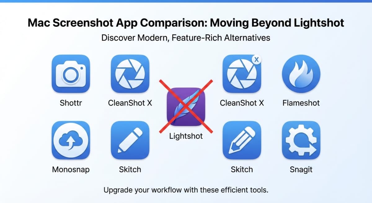 Best Lightshot Alternative for Mac in 2026 (7 Options)