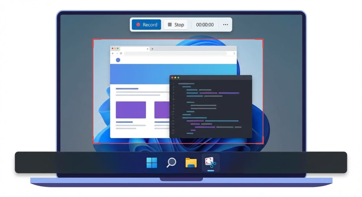 Bildschirm aufnehmen unter Windows (2026) | 5 kostenlose Wege