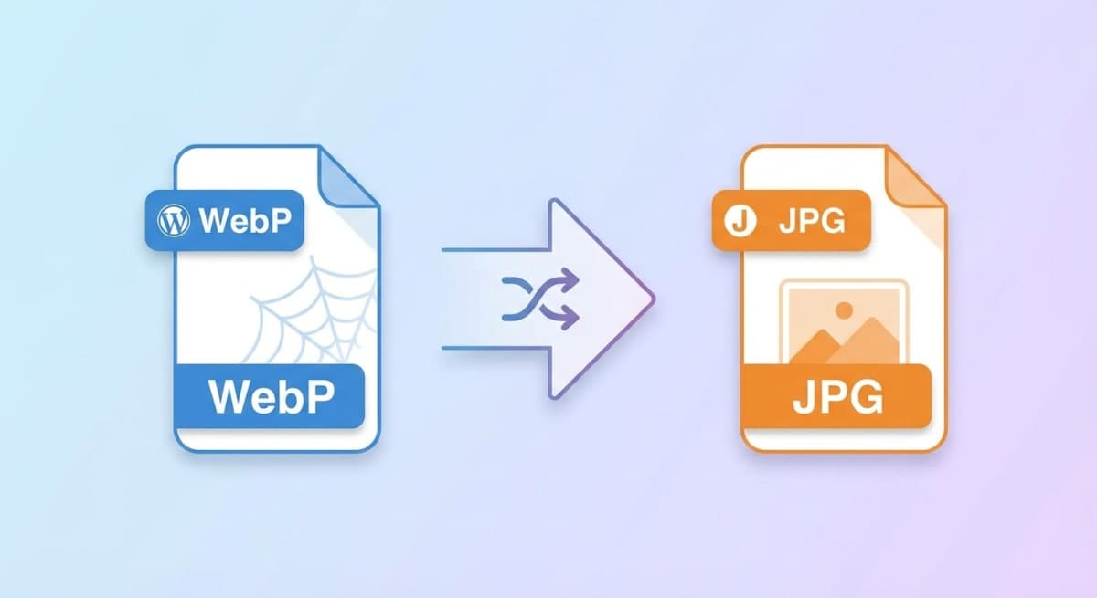 WebP in JPG umwandeln — 5 kostenlose Methoden (2026)
